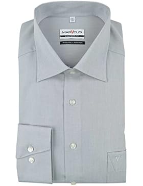 Marvelis Hemd Comfort Fit mittelgrau - 7959.64.60