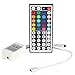 Produktbild RGB Controller 44key, EPBOWPT LED Fernbedienung IR Remote Kontroller Steuerung für RGB Strip SMD 3528 5050 Streifen Lichtband Farbwechsel Led Lichtleiste DC 12V