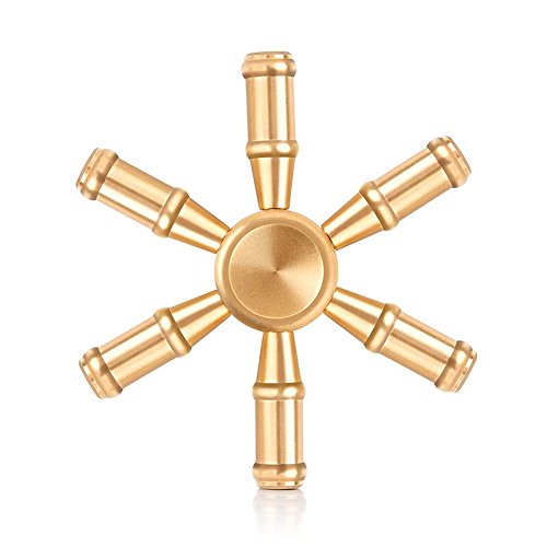 Fidget Spinner, Kanke New Fidget Spinner Handspinner Fingerpins 100% Brass/Copper Gyro CNC Technology No rust fast long timeTurns up to 5 minutes 2017 Latest design spinner Fidget Spinner, Kanke New Fidget Spinner Handspinner Fingerpins 100% Brass/Copper Gyro CNC Technology No rust fast long timeTurns up to 5 minutes 2017 Latest design spinner