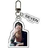 SCISSH Portachiavi JUNGKOOK Solo Album SEVEN acrilico doppio lato portachiavi ciondolo