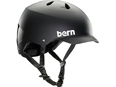 Bern BM05E18MBK1 Casque de Vélo Homme, Noir, Taille S