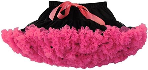 Fairy Skirts for Cute Baby little Girls tutu Layered Ruffle Tulle Princess Party Dancing Dress MIX B 8-10 years/ L