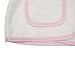 Milarda Kidswear Baby Girls' Robe White-Pink 50 (0 Monat)