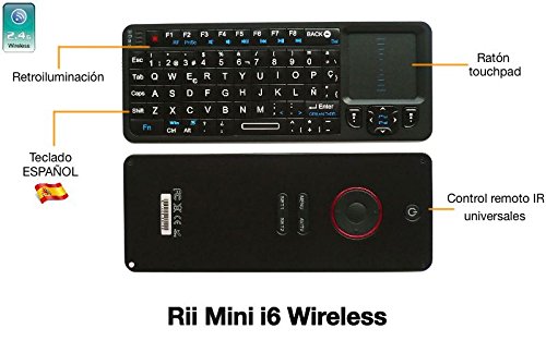Preisvergleich Produktbild Rii Mini i6 Wireless (ES - Spanisch layout)