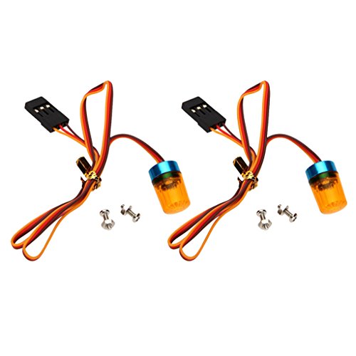 Preisvergleich Produktbild Homyl LED Lampe Licht Nachtlicht Blinker für RC Auto - Gelb
