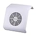 Miss Sweet Nail Dust Vacuum Nail Dust Collector Suction Dust Machine Nail Art Collector Dust Vacuum Cleaner Tool Mini (White)