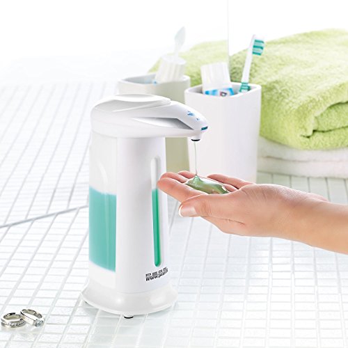 PEARL Automatischer Seifenspender mit Bewegungssensor grau - 2