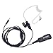 Price comparison product image Coodio Superior Surveillance Earpiece Security Headset Bodyguard FBI [Covert Acoustic Tube] Mic Microphone For 1 Pin Cobra 2 Way Radio Walkie Talkie