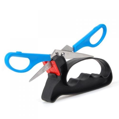 2 En 1 Afilador de Cuchillo Tijera con Protector de Mano 2 En 1 Afilador de Cuchillo Tijera con Protector de Mano