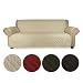 Produktbild KINLO Sofaschoner, Sofa Schutz Abdeckung, 3 Sitzer 167x165 Beige Schonbezug, Sofaüberwurf, Sofabezug, Rutschfes, Pet, Haustier Abdeckung, Kinder, Katzen, Hunde