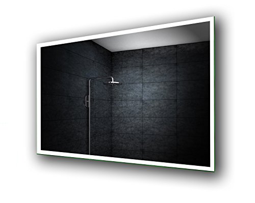 Design Badspiegel mit LED Beleuchtung Wandspiegel Badezimmerspiegel nach Maß - 2