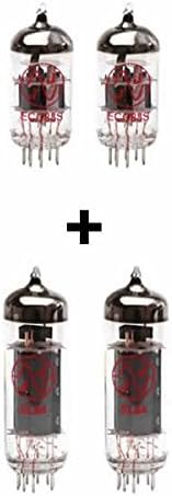 Replacement Valve Kit for Hughes and Kettner Tubemeister 18 (1 x ECC83 1 x Balanced ECC83 2 x Matched EL84)