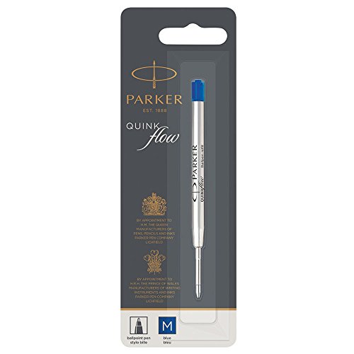 Recharge pour stylo bille Parker rechargeable bleu