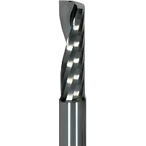 Produktbild von VHM Alufräser Einzahnfräser Z=1, Poliert, Ø 3x15x45 Mm – Für Alu, NE-Metalle, Holz, Plexiglas