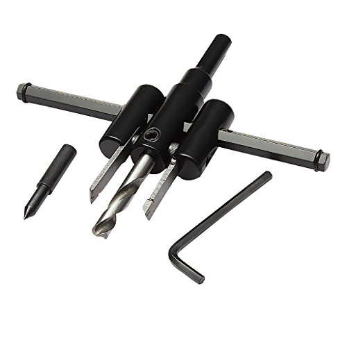 MagiDeal verstellbarer Kreisschneider mit Arbeitsbereich - 30-300mm