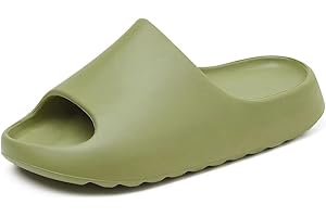 FOINLEDR Chanclas Mujer Hombre Foam Slide Casa Baño Chancletas Slides Sandalias Verano Zapatillas Playa Zapatos Piscina Sandalia Unisex Pantuflas