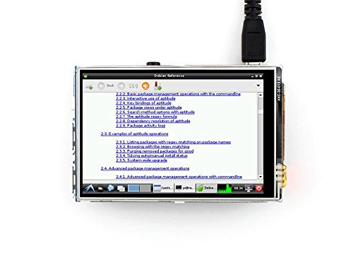 Makibes 3,5 Zoll Touchscreen TFT LCD (A) 320 x 480 für Raspberry Pi RPI / Raspberry Pi 2 Modell B - 6