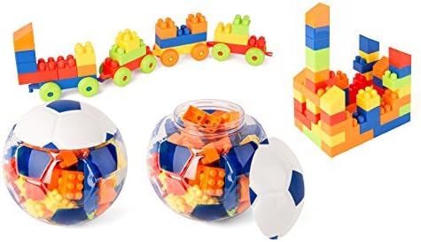 Happy Blocks Soccer Ball - Blue