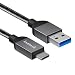Produktbild Inateck USB-C Kabel auf USB 3.0 A , Nylon ummanteltes, Typ C usb 3.1 Ladekabel/Datenkabel 10Gb/s 2.4A für LG G5/ G6, Nexus 5X/ 6P, Samsung Galaxy S8, HUAWEI P9, New MacBook Pro, Pixel uvm., 1m (CA1004)