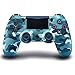 Produktbild Hppgame Playstation 4 Dualshock 4 Wireless Controller - zusätzlicher Halt für viele Spielstunden - Blau Camouflage