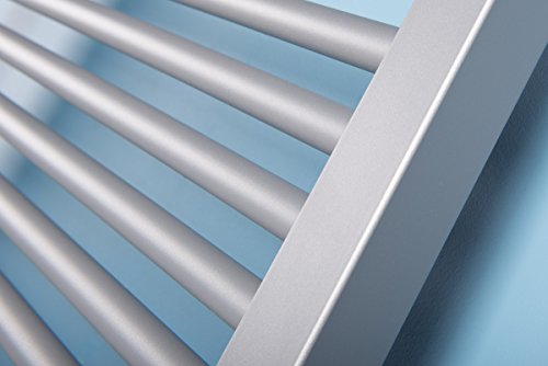 Handtuchheizkörper Badheizkörper 1800x600mm Silber gerade - 3