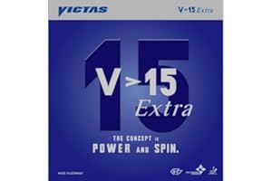 Victas V > 15 Extra – Caoutchouc offensif pour tennis de table