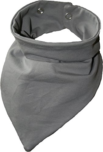 Zahntuch Grau, wasserdichtes Halstuch