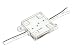 Produktbild LED Modul 4 x Power SMD LEDs blau IP65 wasserdic