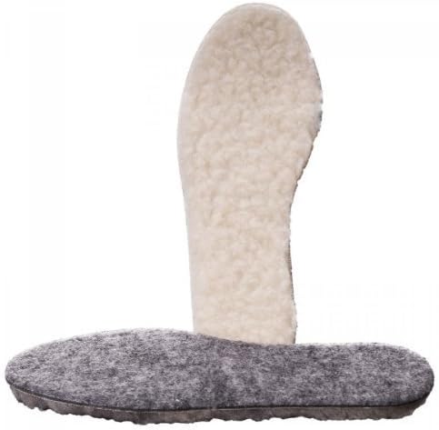 Premium Sheep's Wool Insoles - Sohlen24 - White, 44 EU