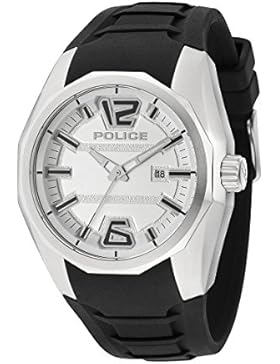 Police Corona Herren-Armbanduhr Analog Quarz Silikon - PL.94764AEU/01