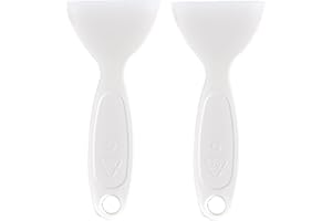 BLEEZM 2 Pezzi Raschietto per ghiaccio congelatore, Frigo Congelatore Raschiaghiaccio, Per la Frigorifero del Pulizia e Sbrinamento