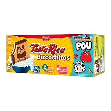 Tosta Rica Bizcochos Oceanix Blanditos - 5 unidades