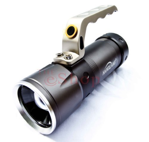 Cree LED Taschenlampe zoom Suchlicht 8000 Lumen XML-T6 2x Akku Flashlight
