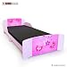 Produktbild Homestyle4u 1214, Kinderbett, Motiv Schmetterling Blumen, Mehrfarbig, 90x200 cm