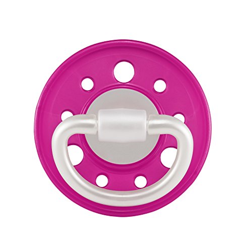 Nip Kirschform Schnuller „Cherry“ LATEX, Größe 1, 0-6 Monate - 3