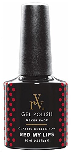 RYV Gel Polish Colour for UV LED Shellac or Gel Nails Soak Off by Bluesky Classic Collection (Red my Lips)