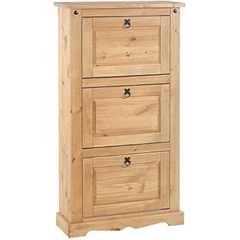 MiaMöbel Mexico Schuhschrank - groß: Amazon.de: Küche & Haushalt