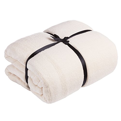 Feluna Kuscheldecke XXL Mikrofaser-Decke Tagesdecke Wohndecke mit Kaschmir-Touch 220 x 200 cm – Beige - 3