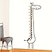 ufengke® Cartoon Animal Cute Giraffe Height Chart Decals, Children's Room Nursery Removable Wall Stickers Murals
