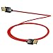 Price comparison product image LinkinPerk HDMI Cables, High Speed Ultra HDMI Cable with Ethernet HDMI 2.0 Professional 3D 4k Full HD 1080p Audio Return Channel (ARC)24k Gold plated (3m, Red)