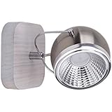 Moira Lighting Lámpara De Pared LED Ball Wood