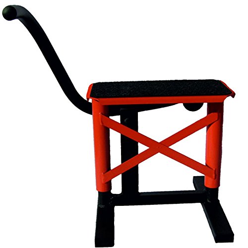 Preisvergleich Produktbild Motorradständer orange Höhe 31-40cm