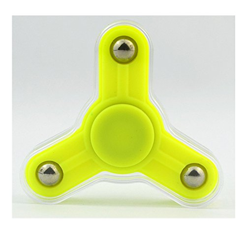 Wangyue New Paladin Spinner Fidget Spinner EDC Focus Anxiety Stress Relief Toys With Three Weight Gain Stainless Steel Balls Yellow Wangyue New Paladin Spinner Fidget Spinner EDC Focus Anxiety Stress Relief Toys With Three Weight Gain Stainless Steel Balls Yellow