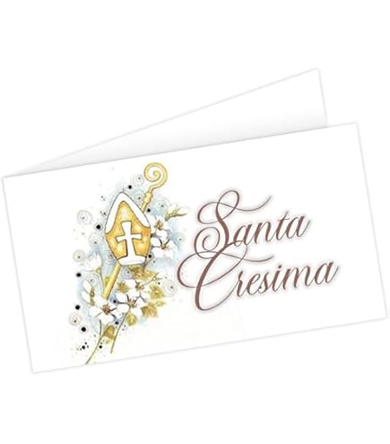 20 Bigliettini Bomboniera 'Prima Promessa - Il Nostro Amore' Per Comunione, Matrimonio, Battesimo - Multicammeo, Formato Tondo