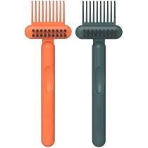 4 Stück Haarbürsten Reiniger – Mini Reinigungsbürste Mit Feinen Borsten Für Zuhause & Salon