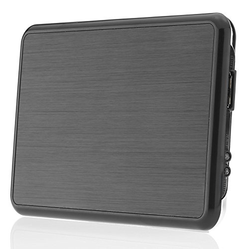 deleyCON USB 3.0 Gehäuse extern - black/silver 2,5 zoll USB 3.0
