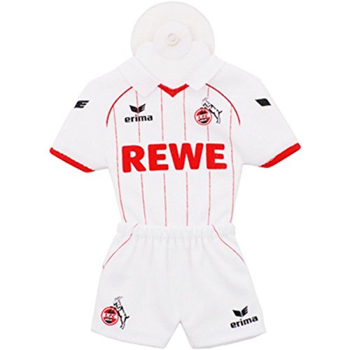 Preisvergleich Produktbild 1. FC Köln Mini-Trikot mit Saugnapf [weiß]