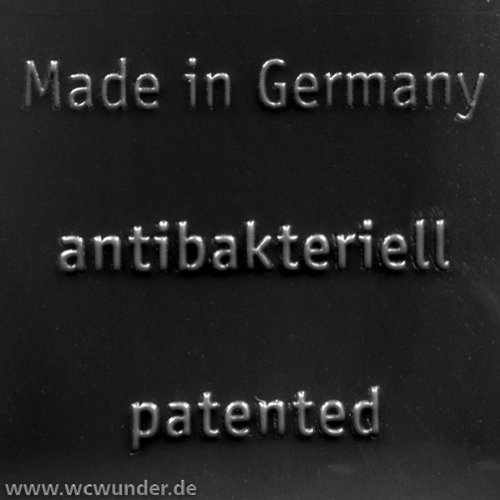 WcWunder antibakterielle Ersatz-Pads für die WC-Reinigungs-„Bürste“ ohne Borsten, DOPPEL-Set, schwarz - 4