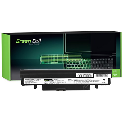 Green Cell® AA-PB2VC6B AA-PB2VC6W Laptop Akku für Samsung N100 N102 N143 N145 N148 N150 N210 N220 Plus (6 Zellen 4400mAh 11.1V Schwarz)