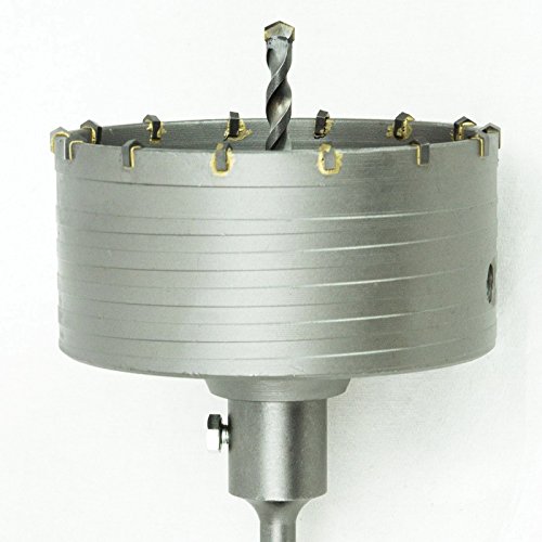 SDS Plus Bohrkrone Dosenbohrer Lochbohrer 120mm SDS Plus Silver 0559 - 3